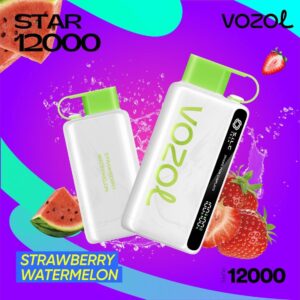 VOZOL STAR 12000 Puffs Strawberry Watermelon 650mAh Disposable