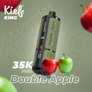 Kief King 35000 Puffs Disposable Vape – Double Apple