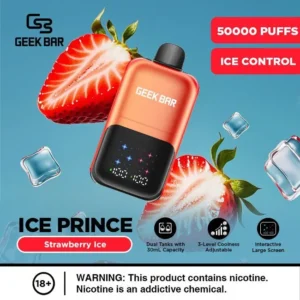 ice prince strawberry 5000 puffs